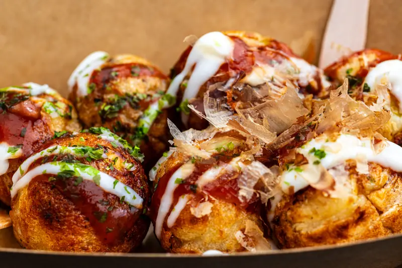 Cheese takoyaki