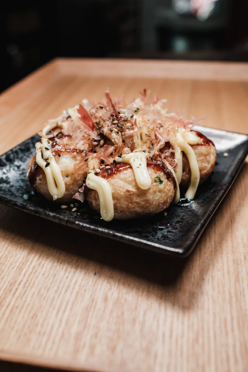 Ham & Cheese takoyaki
